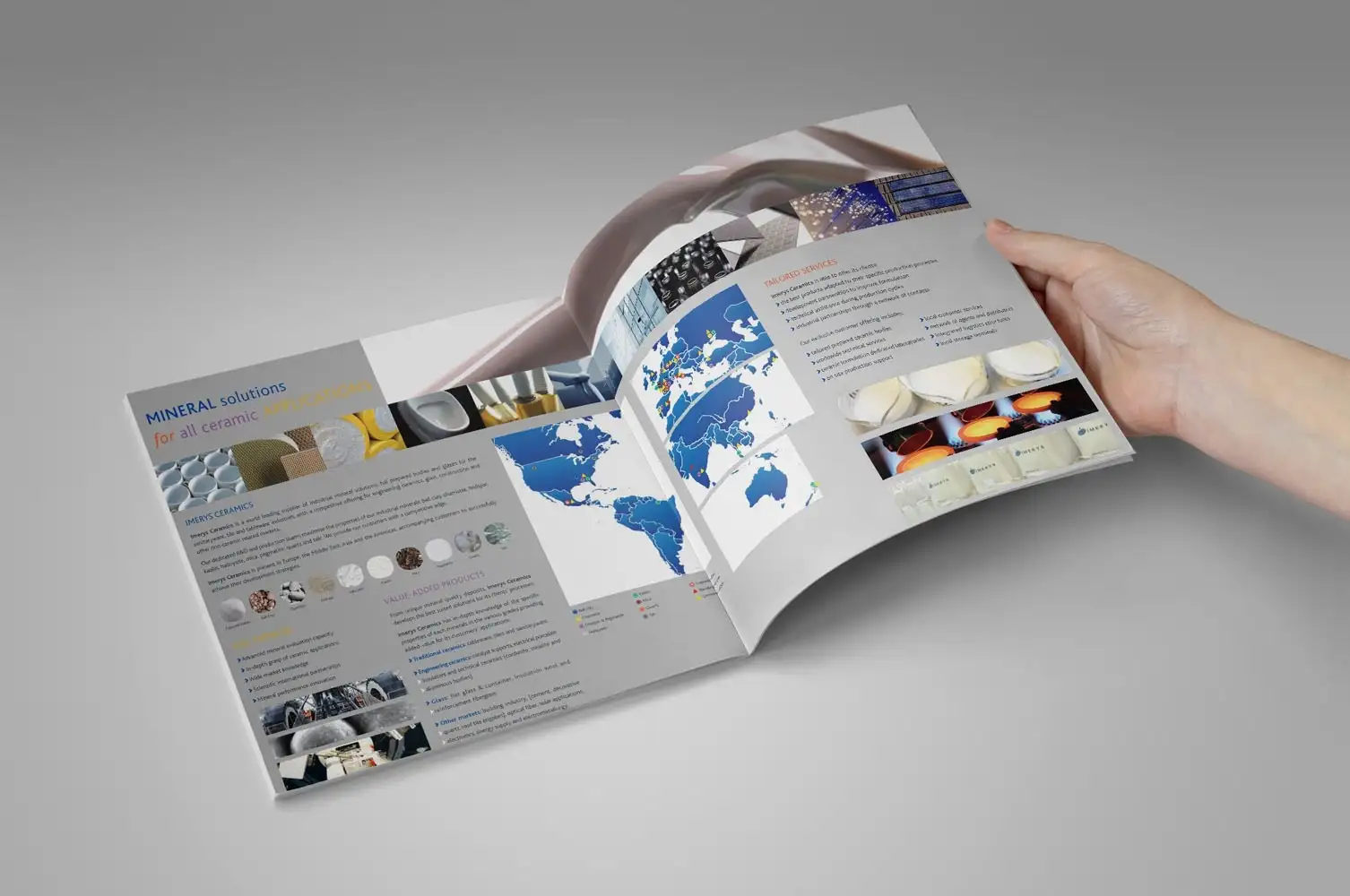 Imerys Katalog Tasarımı