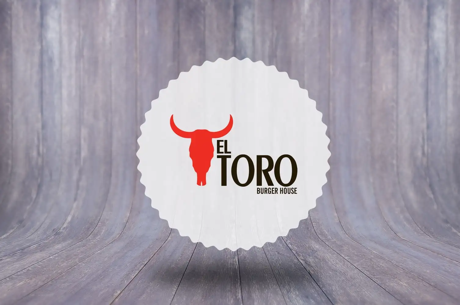El Toro Burger House logo tasarımı