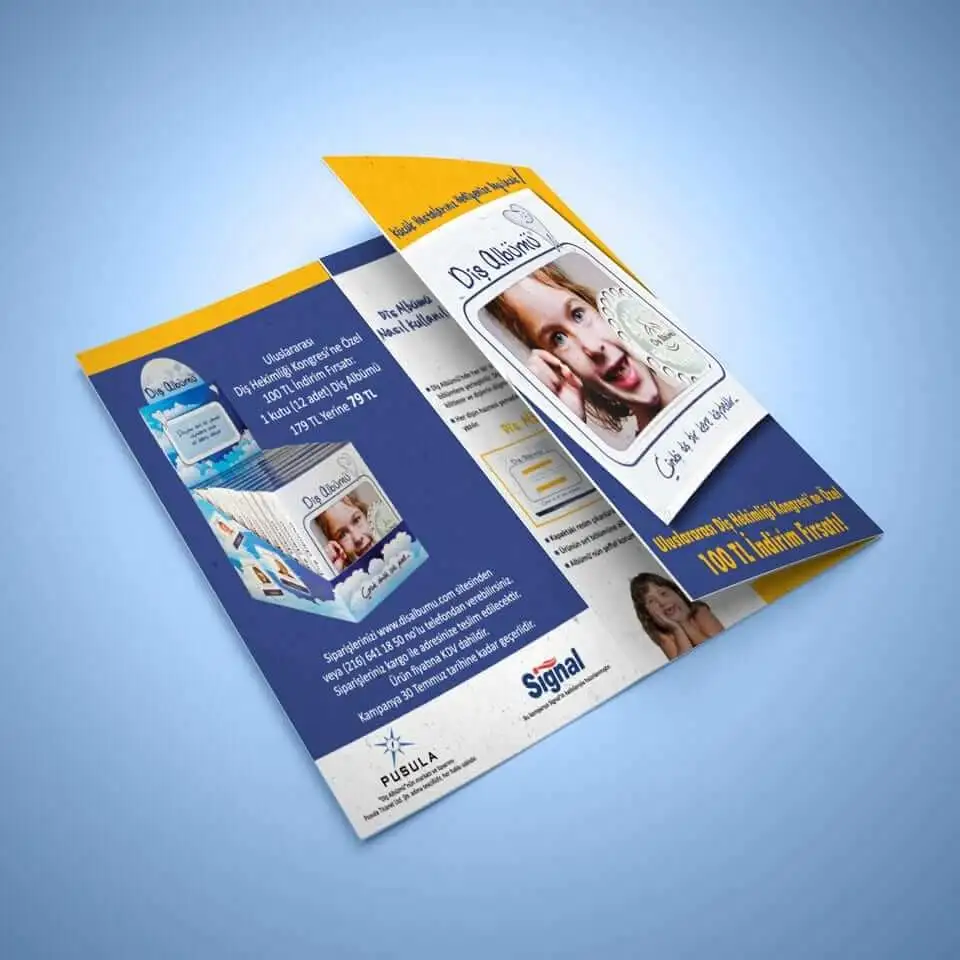 Signal broşür tasarımı