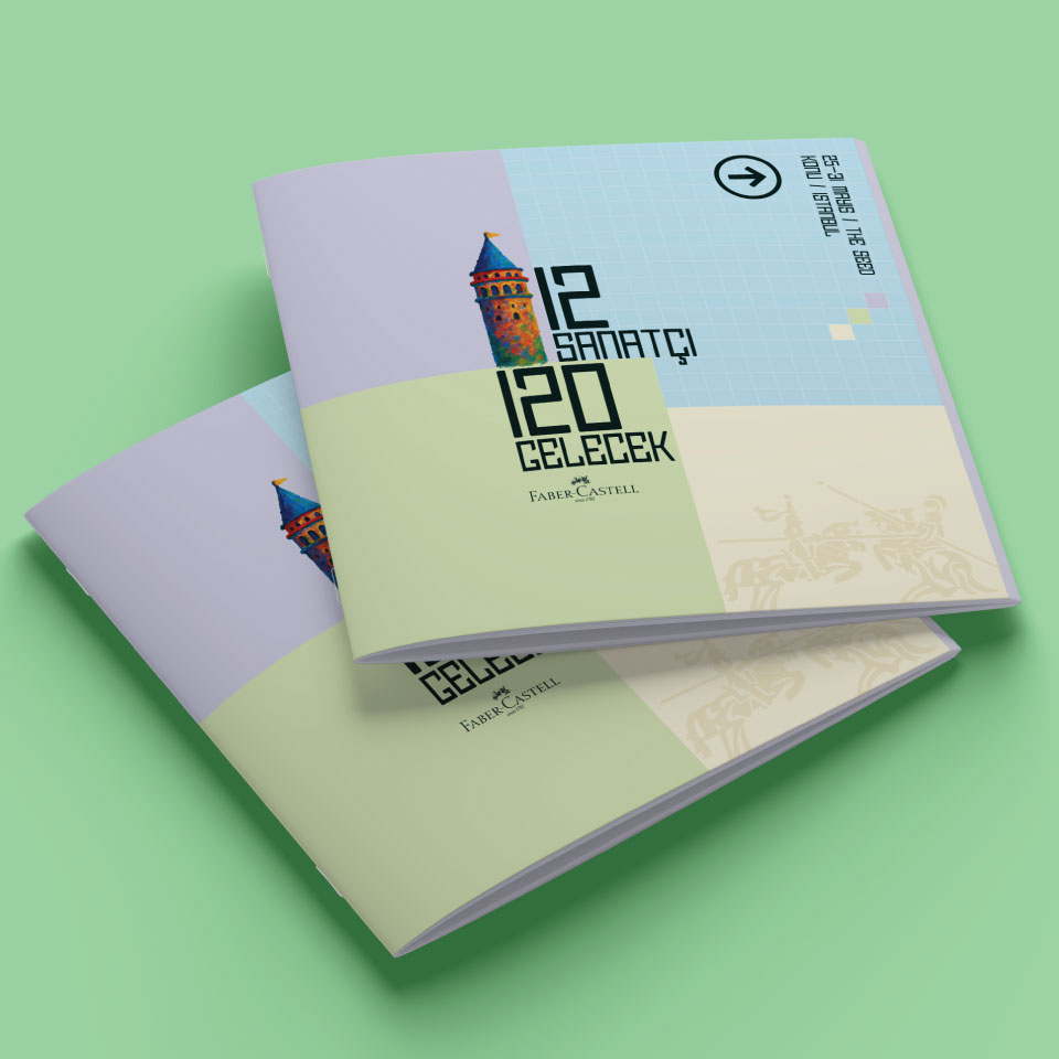 Faber-Castell katalog tasarımı ve kurumsal kimlik