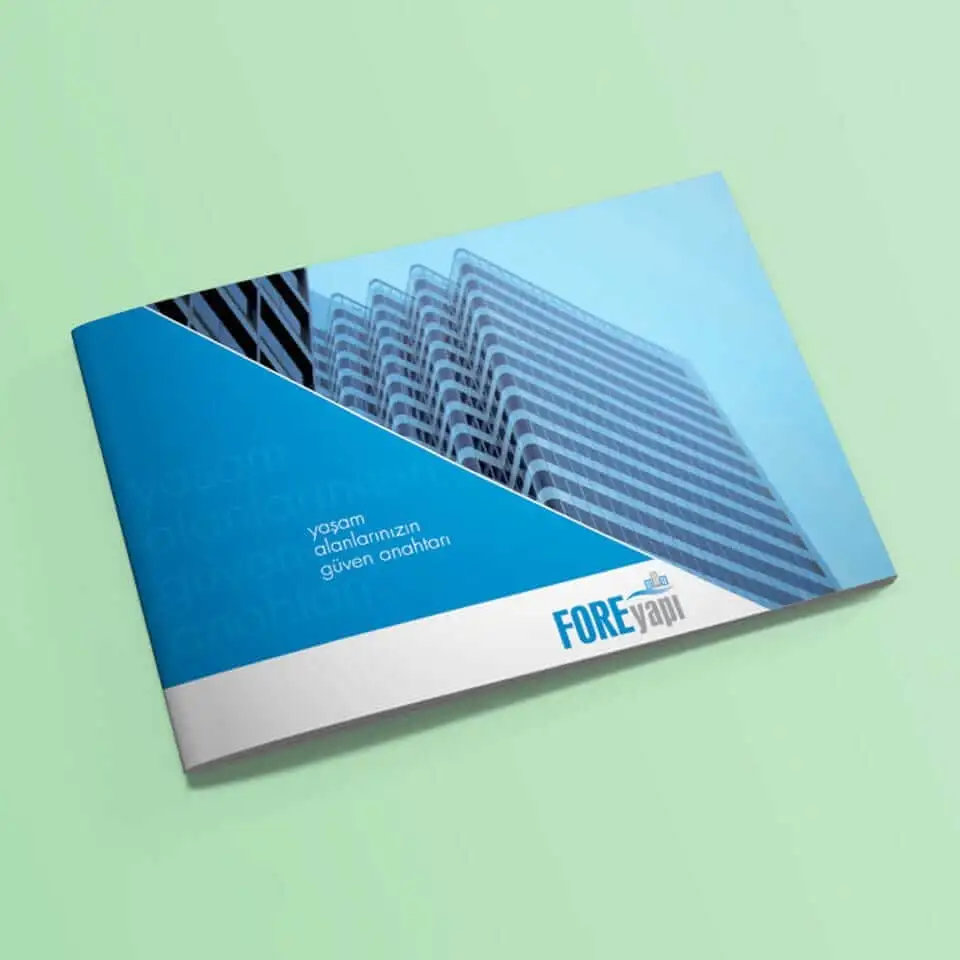Fore Yapı katalog tasarımı