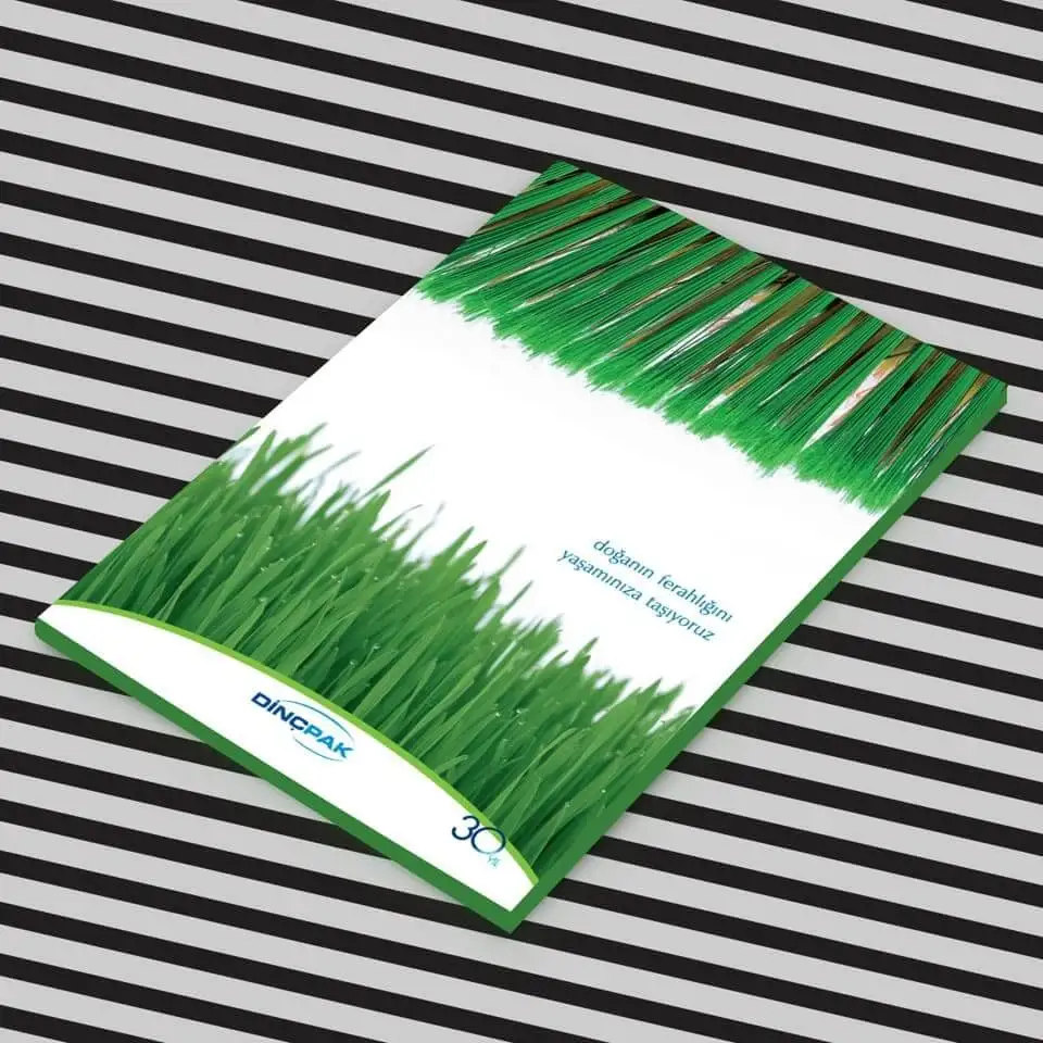 Dinçpak Temizlik katalog tasarımı