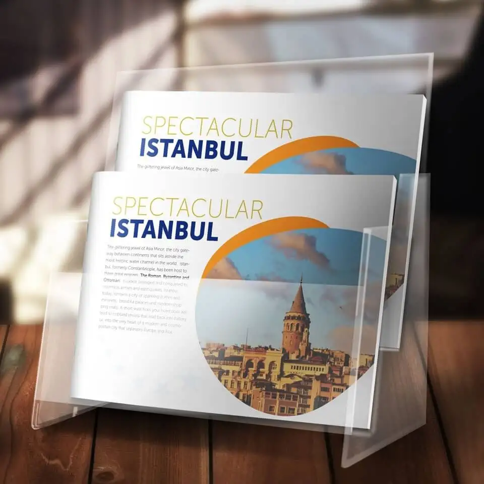 Orion Tour katalog ve banner tasarımı