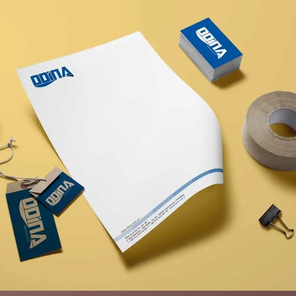 Odina Ayakkabı kurumsal kimlik tasarımı